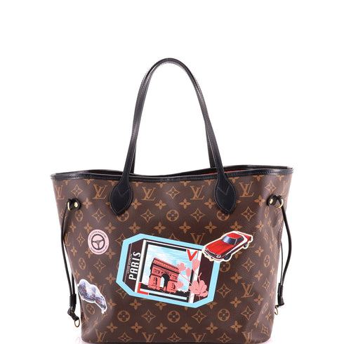 Neverfull NM Tote Limited Edition World Tour Monogram Canvas MM