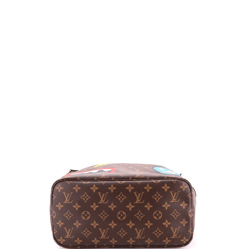 Neverfull NM Tote Limited Edition World Tour Monogram Canvas MM
