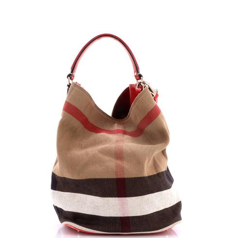Ashby Bag House Check Canvas Medium