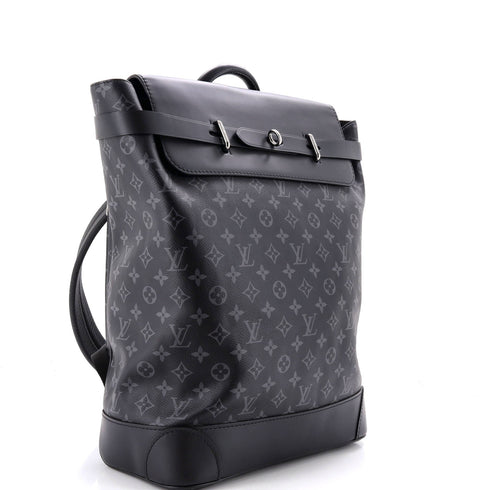 Steamer Backpack Monogram Eclipse Canvas