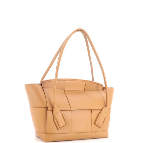 Arco Bag Maxi Intrecciato Leather Medium