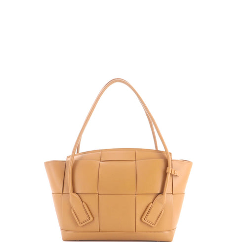 Arco Bag Maxi Intrecciato Leather Medium