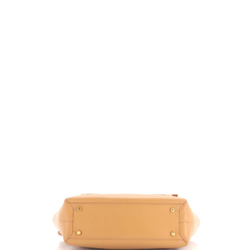 Arco Bag Maxi Intrecciato Leather Medium