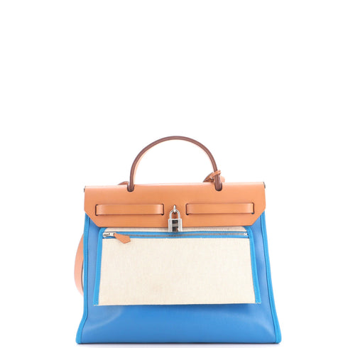 Herbag Zip Berline Vache Canvas and Leather 31