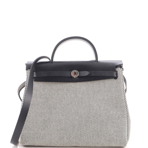 Herbag Zip Criss Viking Toile and Leather 31