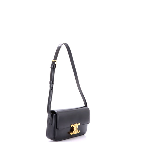 Triomphe East-West Shoulder Bag Smooth Calfskin