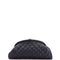Timeless Clutch Quilted Caviar
