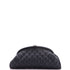 Timeless Clutch Quilted Caviar