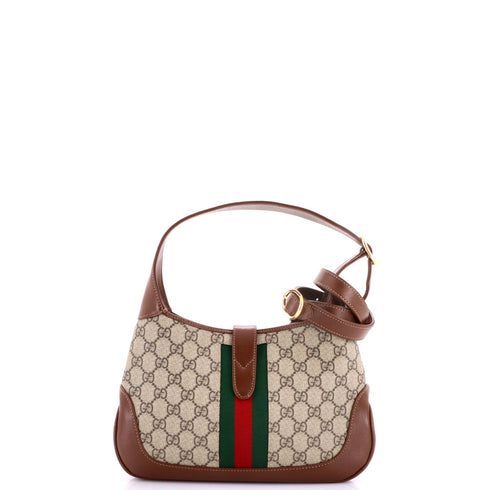 Jackie 1961 Hobo GG Coated Canvas Small