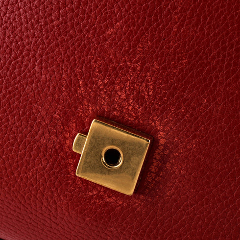 GG Marmont Top Handle Bag Leather Medium