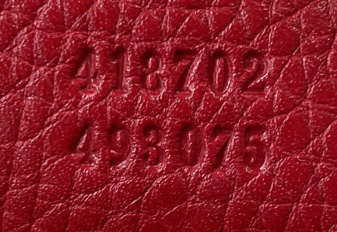 GG Marmont Top Handle Bag Leather Medium