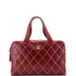 Surpique Boston Bag Quilted Leather Large