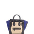 Tricolor Luggage Bag Leather Mini