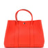 Garden Party Tote Leather with Printed Interior 36