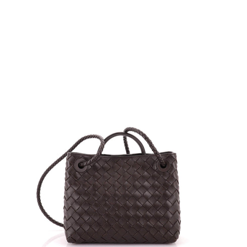 Andiamo Top Handle Bag Intrecciato Nappa Small