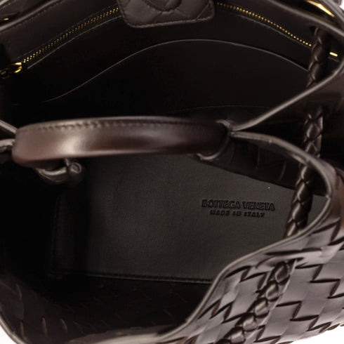 Andiamo Top Handle Bag Intrecciato Nappa Small