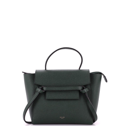 Belt Bag Textured Leather Nano