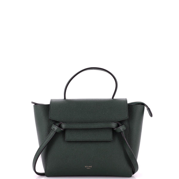 Belt Bag Textured Leather Nano