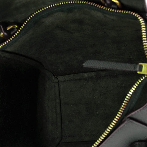 Belt Bag Textured Leather Nano