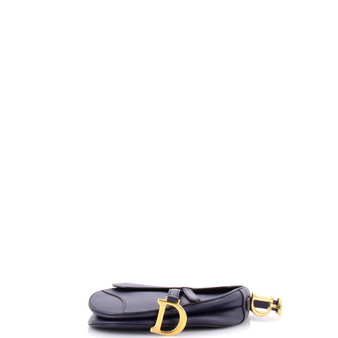 Saddle Handbag Leather Medium