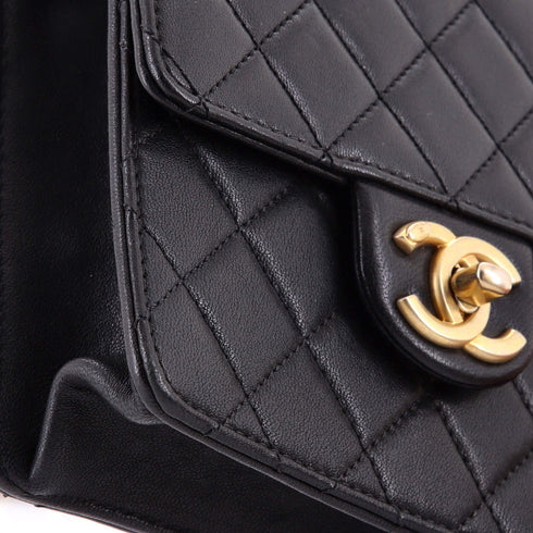 Chic Pearls Flap Bag Quilted Lambskin Mini