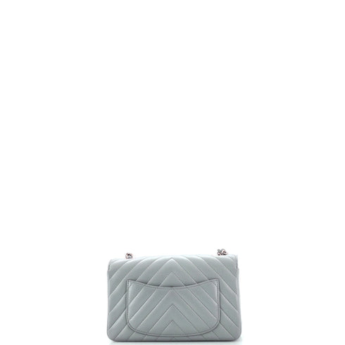 Classic Single Flap Bag Chevron Lambskin Mini