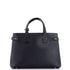 Banner NM Tote Leather with Vintage Check Canvas Medium