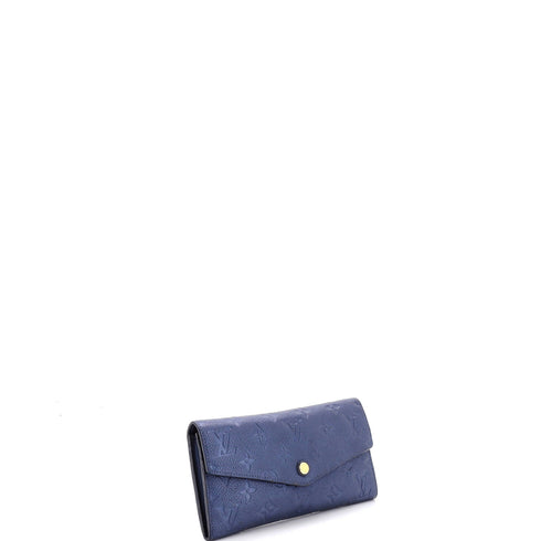 Curieuse Wallet Monogram Empreinte Leather