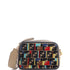 F is Fendi Camera Bag Leather and Zucca Velvet Small