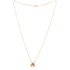 Frivole Pendant Necklace 18K Yellow Gold with Pave Diamonds Mini