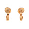 Love Hoop Earrings 18K Rose Gold Small
