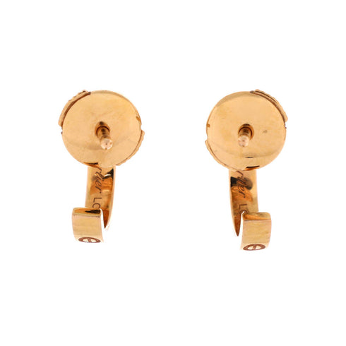Love Hoop Earrings 18K Rose Gold Small