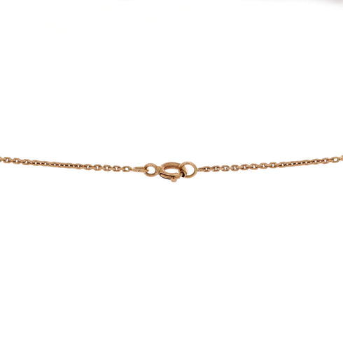 LV Volt One Pendant Necklace 18K Rose Gold with Diamond Small
