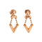 LV Volt Upside Down Earrings 18K Rose Gold