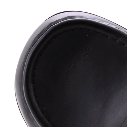 Men's Horsebit Mule Slippers Leather