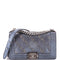 Boy Flap Bag Studded Leather Old Medium