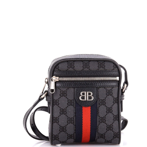 x Gucci The Hacker Project Zip Messenger Bag BB Canvas Mini