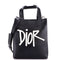 Dior x Shawn Stussy D-Dior Tote Leather with Applique Small