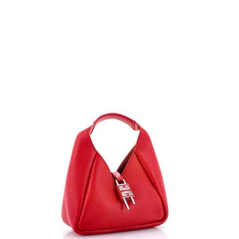 Padlock Hobo Leather Mini
