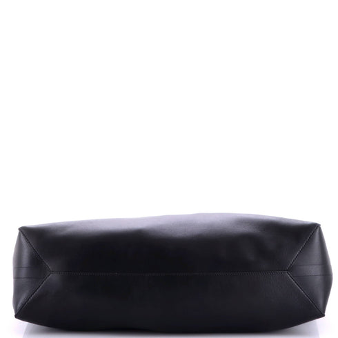 VLogo Locker Tote Leather Large