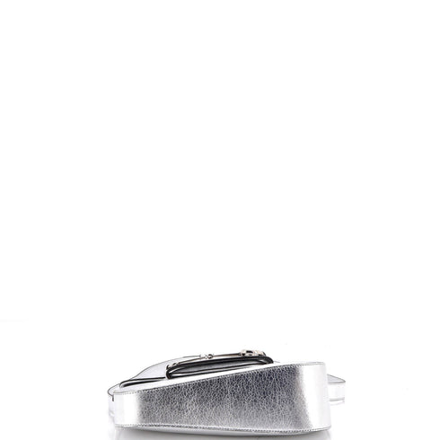 Horsebit 1955 Asymmetric Shoulder Bag Leather Small