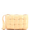 Cassette Crossbody Bag Padded Maxi Intrecciato Leather