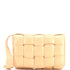 Cassette Crossbody Bag Padded Maxi Intrecciato Leather
