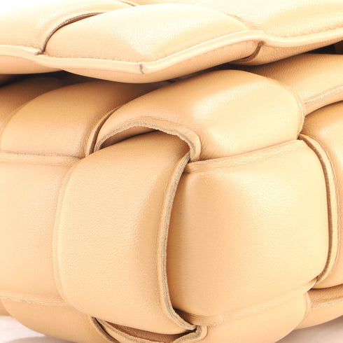 Cassette Crossbody Bag Padded Maxi Intrecciato Leather