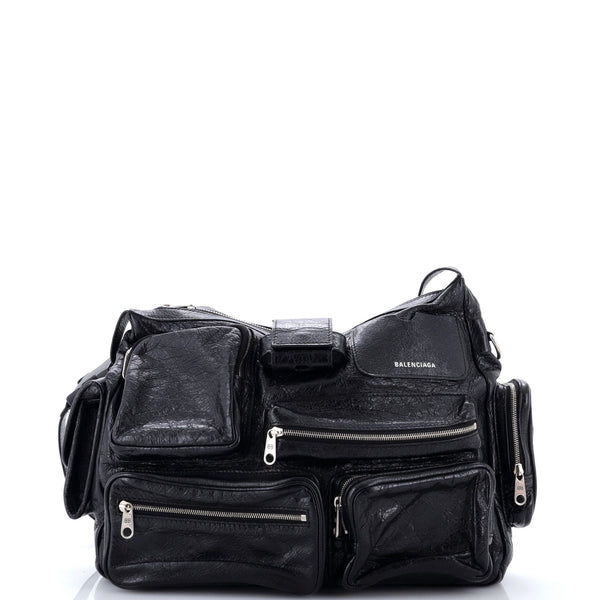 Superbusy Messenger Bag Leather Medium
