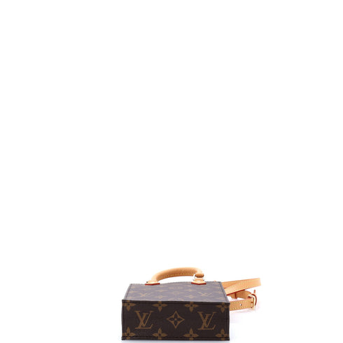 Petit Sac Plat Bag Monogram Canvas