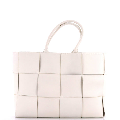 Arco Tote Maxi Intrecciato Leather Large