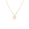 Sweet Alhambra Pendant Necklace 18K Yellow Gold and Mother of Pearl