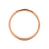 Love Wedding Band 1 Diamond Ring 18K Rose Gold with Diamond