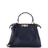 Peekaboo Bag Rigid Leather with Zucca Velvet Interior Regular
